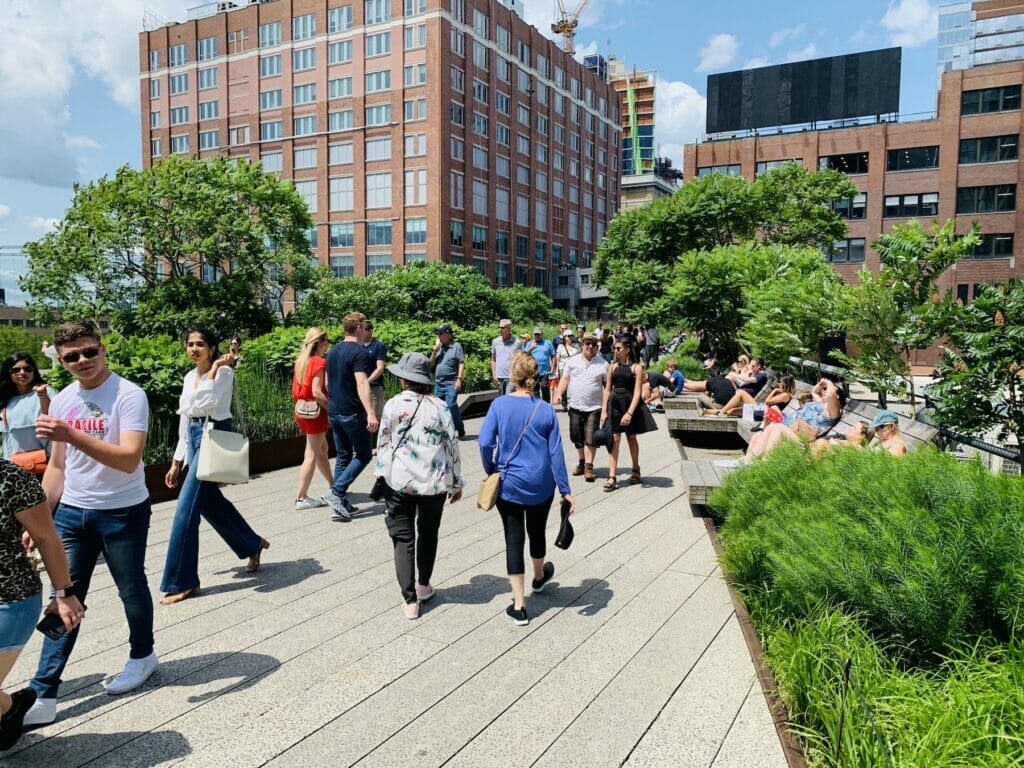 Meditate while visiting The High Line