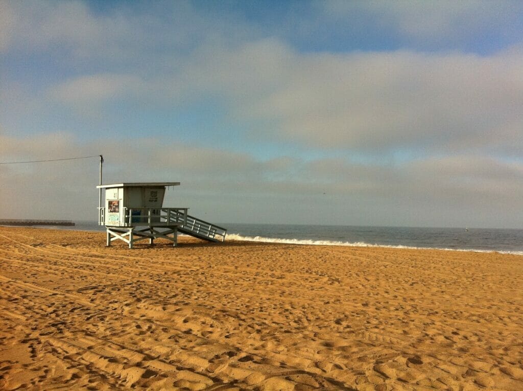 los angeles beachs santa monica beach