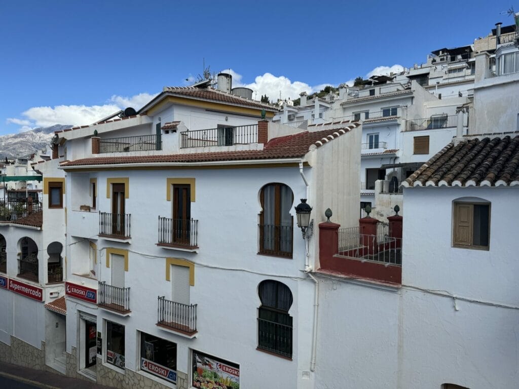 Competa white village spain