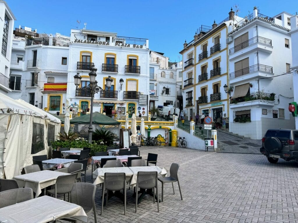 Competa white village spain