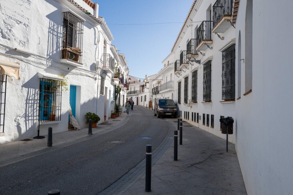 Frigiliana Andalusia white willage