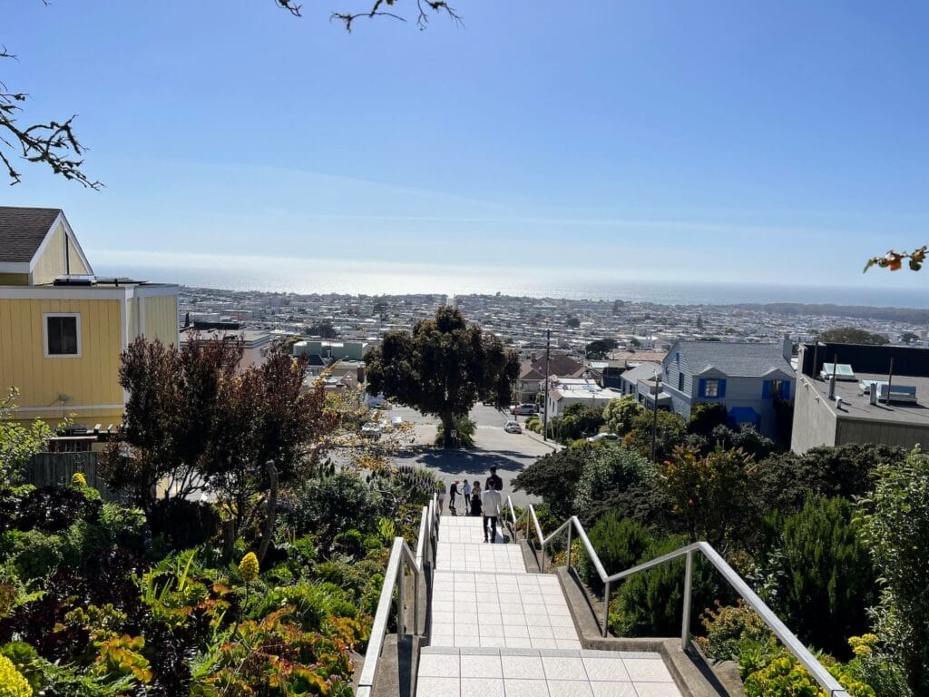 The Mosaic Stairway the Visual Experience and the View from the Top